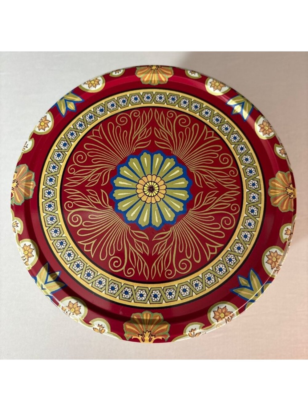 Nyakers Pepparkakor Swedish Gingersnap Cookie Tin Decorative Red Empty Tin Only - Picture 7 of 12
